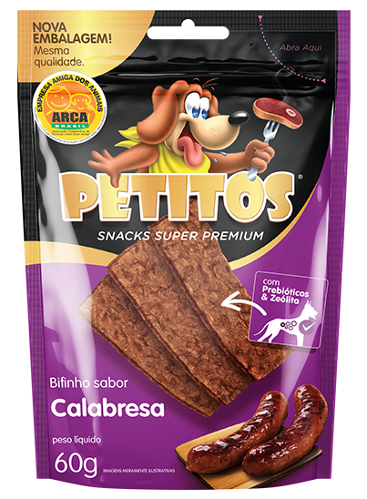 PETITOS BIFINHO SABOR CALABRESA 60g Image