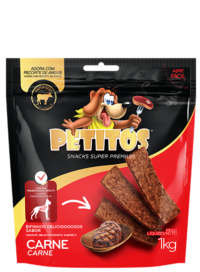 PETITOS BIFINHO SABOR CARNE 1kg Image