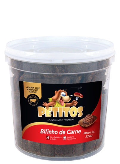 PETITOS BIFINHO SABOR CARNE 2,5kg Image