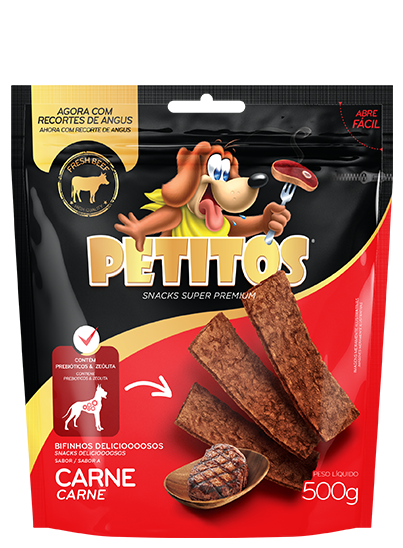 PETITOS BIFINHO SABOR CARNE 500g Image