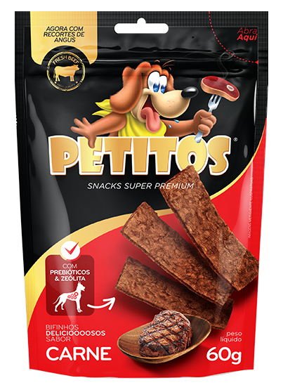 PETITOS BIFINHO SABOR CARNE 60g Image