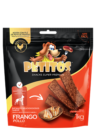 PETITOS BIFINHO SABOR FRANGO 1kg Image