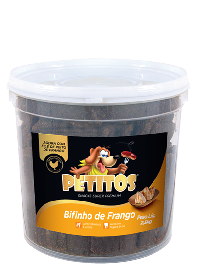 PETITOS BIFINHO SABOR FRANGO 2,5kg Image