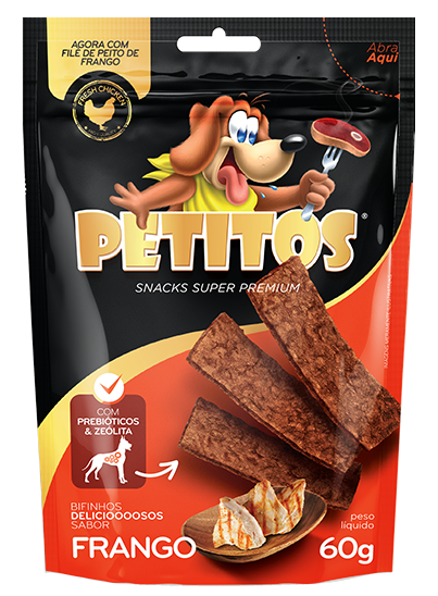 PETITOS BIFINHO SABOR FRANGO 60g Image