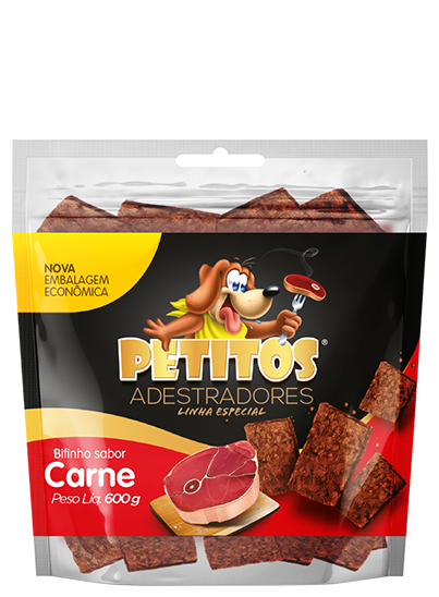 PETITOS BIFINHO CRIADORES SABOR CARNE 600g Image