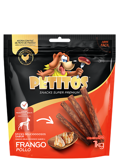 PETITOS STICK SABOR FRANGO 1kg Image