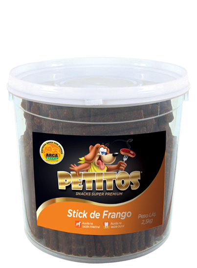 PETITOS STICK SABOR FRANGO 2,5kg Image
