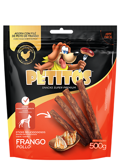 PETITOS STICK SABOR FRANGO 500g Image